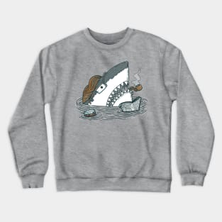 The Dad Shark Crewneck Sweatshirt